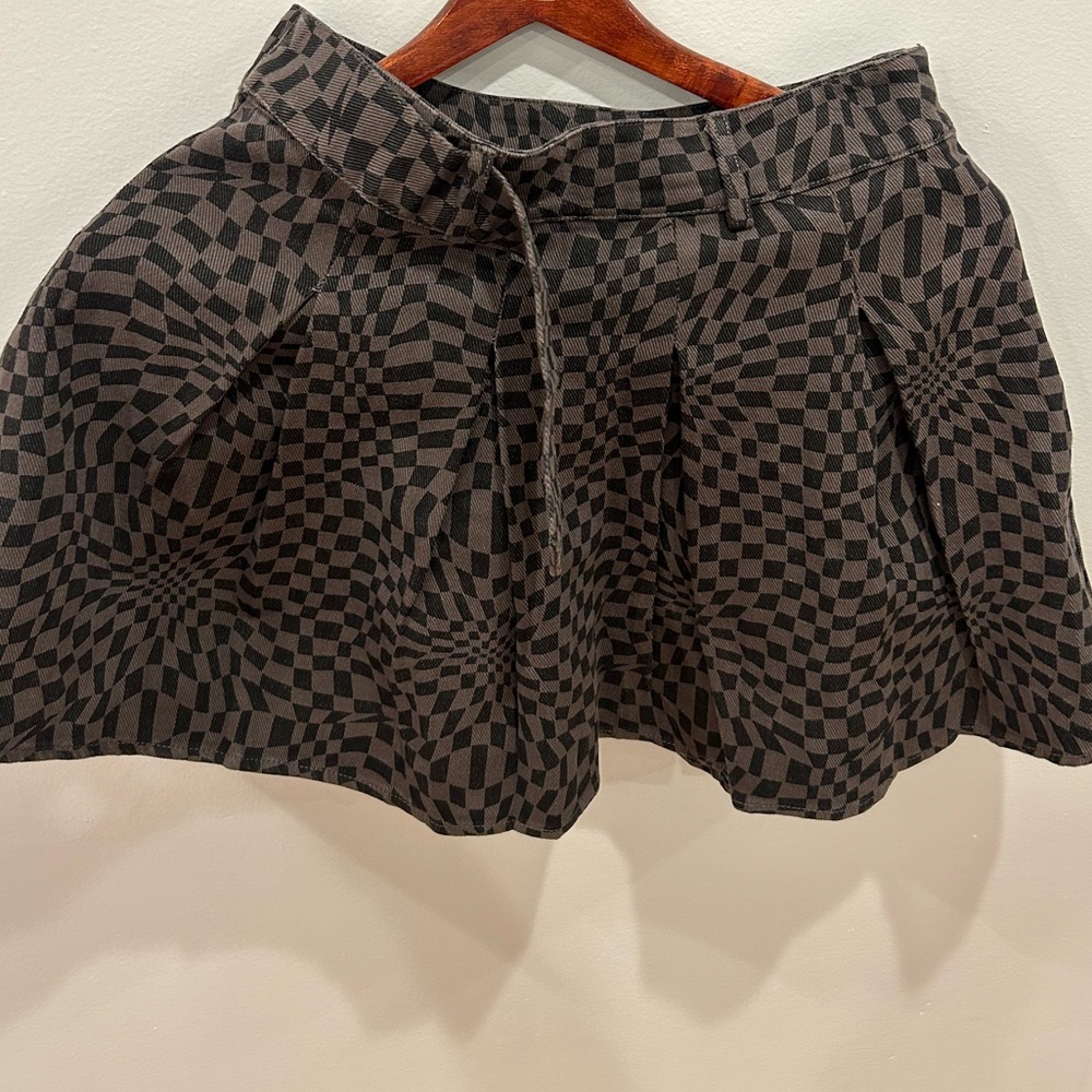 Geometric Patterned Skirt